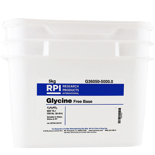 Rpi Glycine, Free Base, 5Kg G36050-5000.0