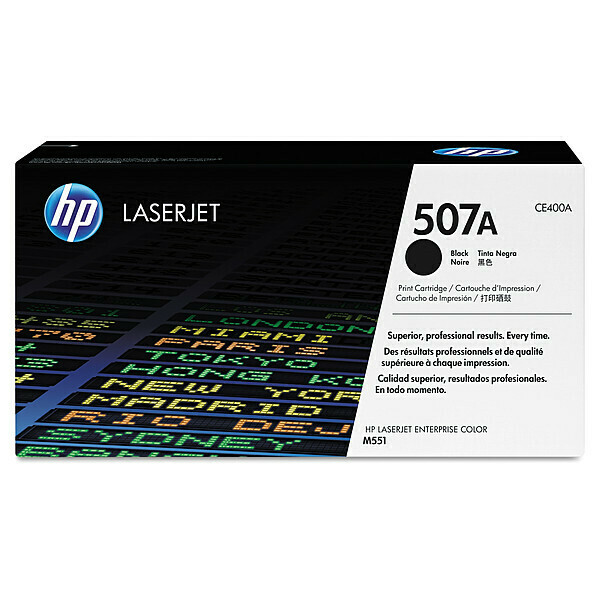 Hp Toner Cartridge, 5500, Black CE400A