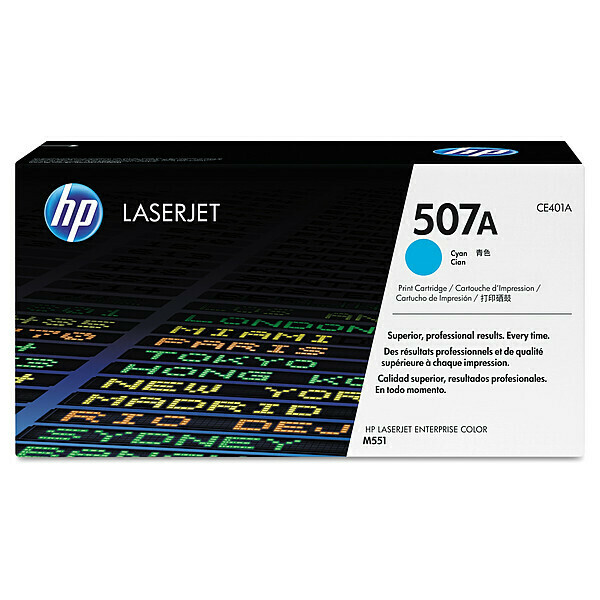 Hp Toner Cartridge, 6000, Cyan CE401A