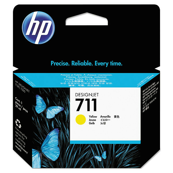 Hp Ink Cartridge, Yellow CZ132A