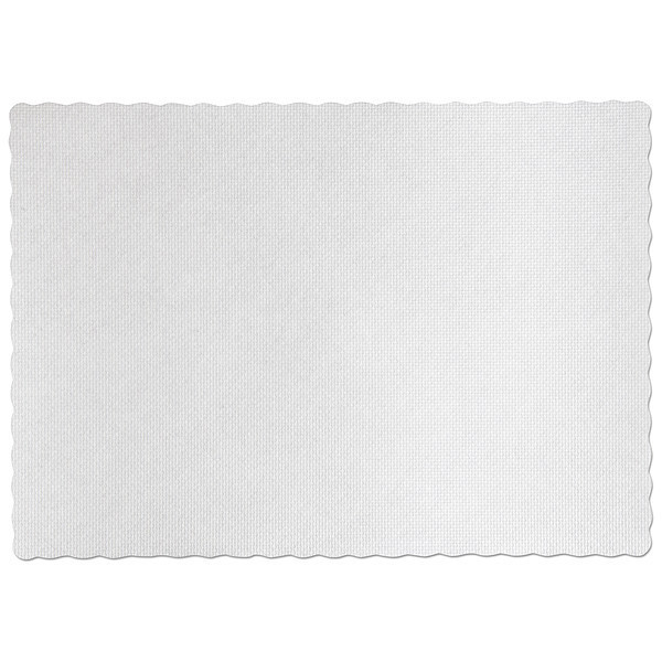 Zoro Select Paper Placemats, White, Pk1000 HFM PM32052