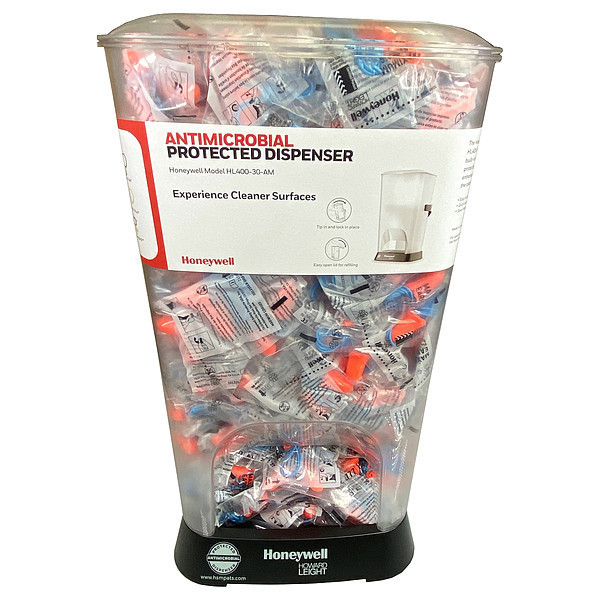 Honeywell Howard Leight Earplug Dispenser Antimicrobial, PK 400 HL400-MXM-30-AM