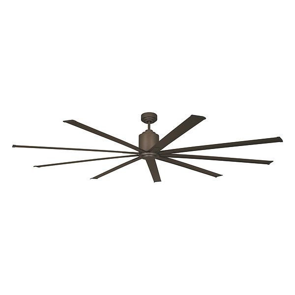 Maxx Air Ceiling Fan, Al Blade, 8 ft Blade, Brown ICF96 WLORBUPS