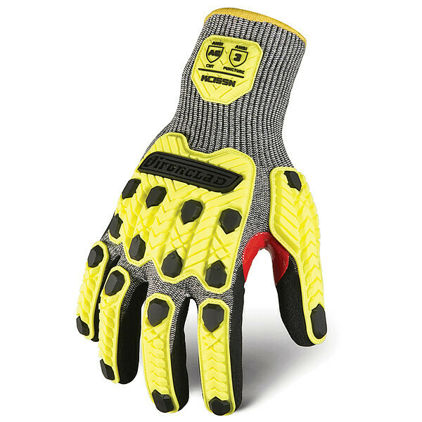 Ironclad Performance Wear Knit Gloves, A6, HPPE/Steel, ANSI, M, PR KCI5SN-03-M