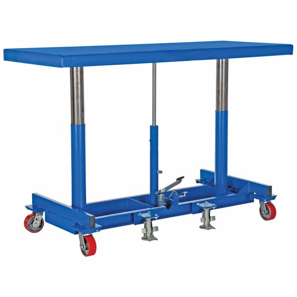 Vestil Long Deck Cart, 60 in Overall L LDLT-2060