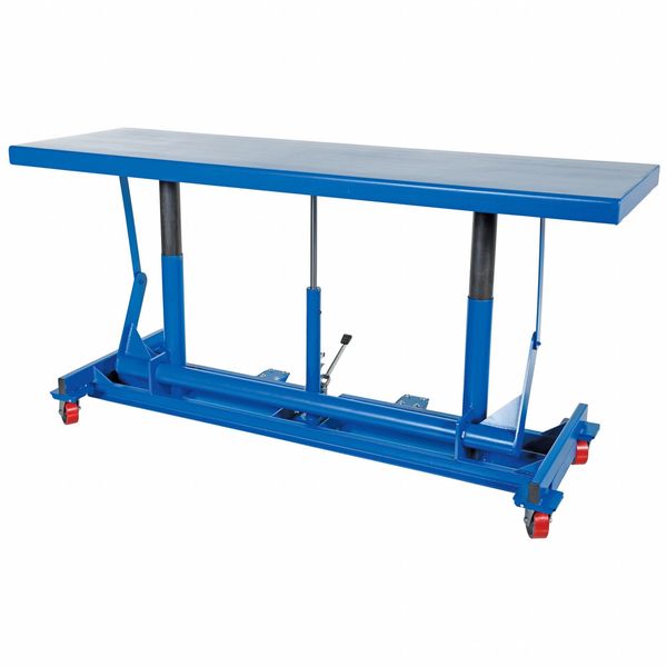 Vestil Long Deck Cart, 96 in Overall L LDLT-2096-4