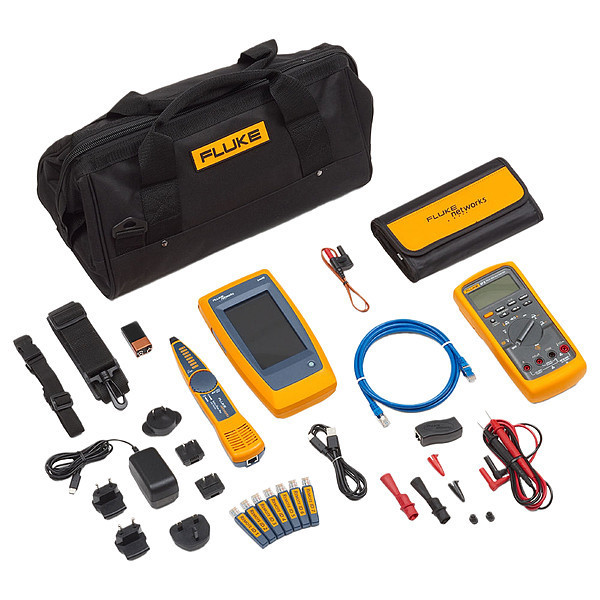 Fluke Networks Electrical and Network Troubleshooter LIQ-KIT-87-5