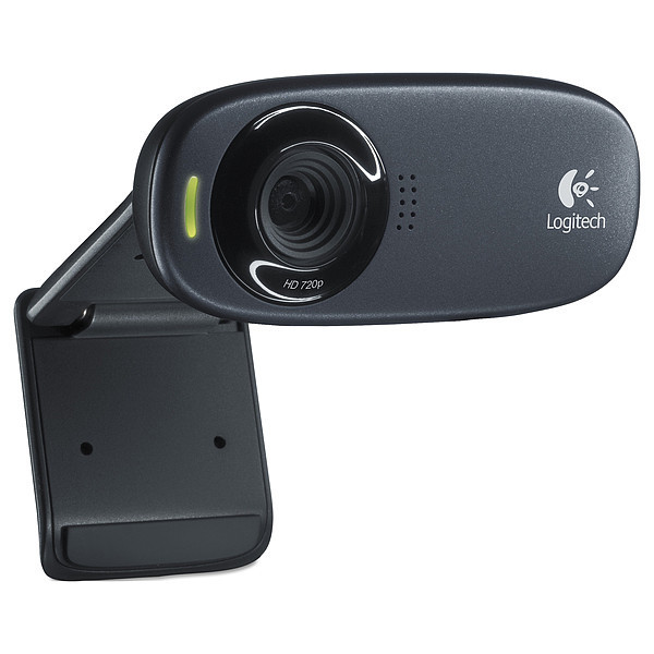 Logitech Computer Webcam HD C310, Black 960000585