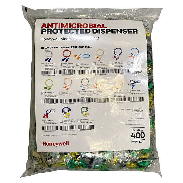 Honeywell Howard Leight Earplug Dispenser Refill, PK 2000 LPF-30-REFILL