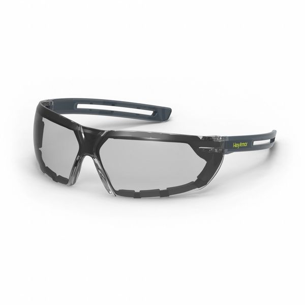 Hexarmor Safety Glasses, Gray Anti-Fog, Chemical Resistant, Scratch Resistant 11-28002-02