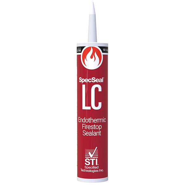 Sti Fire Barrier Sealant, 10.1 oz., Red LC150