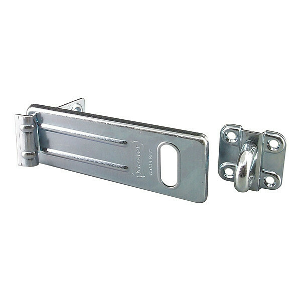 Master Lock Hasp, Natural, 6 In. L 706