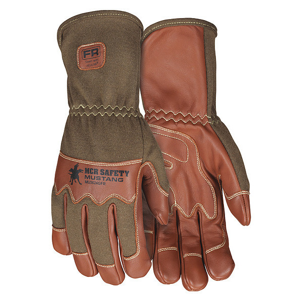 Mcr Safety Gloves, M, PR MU3624GFRM