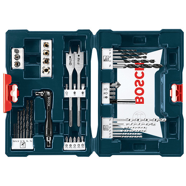 Bosch Drilling and Driving Bit Set, Split Point MS4041