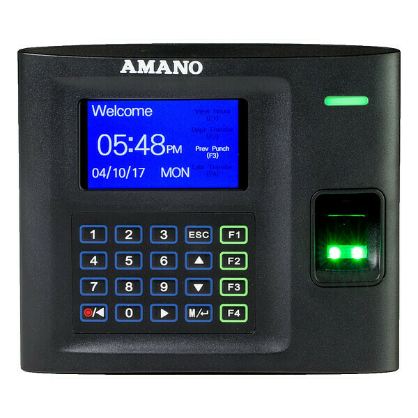 Amano Biometric Fingerprint Time System MTX-30F/A964
