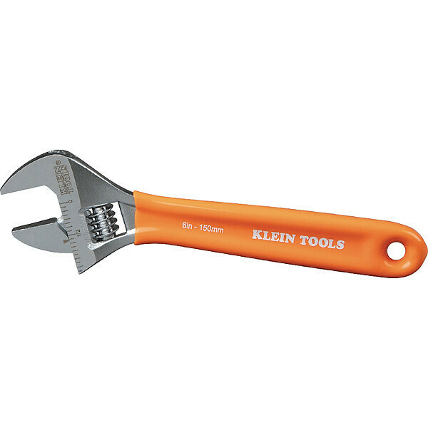 Klein Tools Wrench, Adj, Extra-Cap, 6-Inch O5076