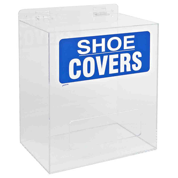 Brady Shoe/Boot Cover Dispenser, Arcylic, Clear PD322E