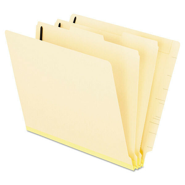 Zoro Select File Folders 8-1/2" x 11", Straight Tab, Manila, Pk10 PFX13175