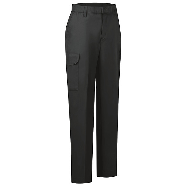 Red Kap Work Pant, Black, 27 in Inseam PT89BK 18 27