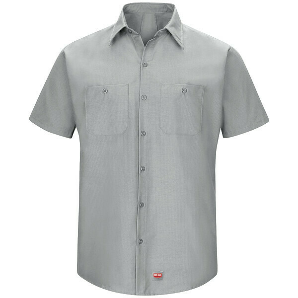 Red Kap M SS MIMIX WORK SHIRT GREY SX20GY