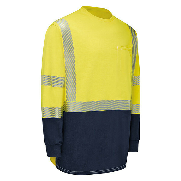 Bulwark HI-Vis Lightweight Colorblock T-Shirt SMB2HN RG L
