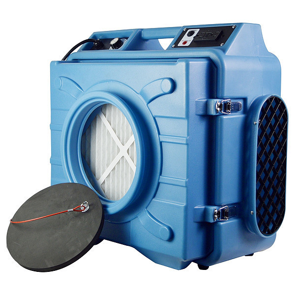 Puraero Negative Air Machine, Blue, 115 V, 1/4 hp PA-600-HAS