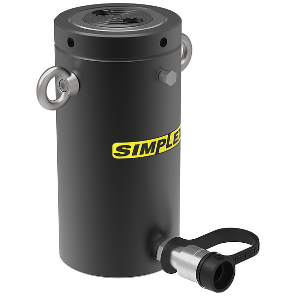 Simplex Lock Nut Hydraulic Ram, Stroke 5 9/10" L RCL506