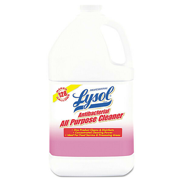 Lysol All Purpose Cleaner, 1 gal. Bottle, Unscented, 4 PK RAC74392