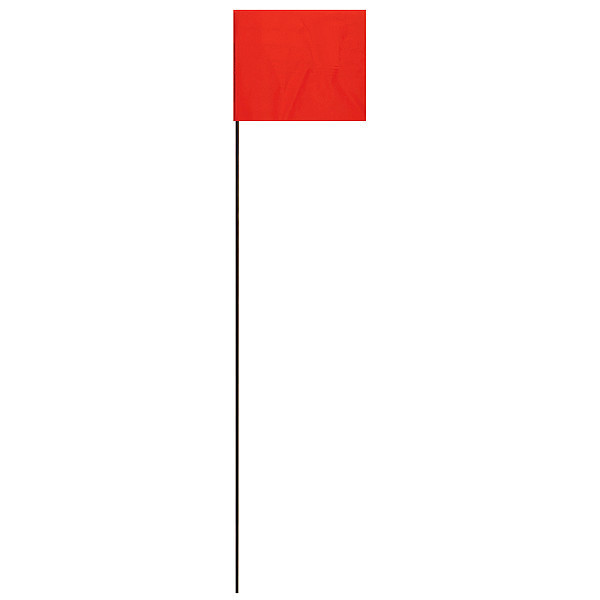 Hy-Ko Marking Flag, Red, Solid Pattern, PK25 SF-21/RD