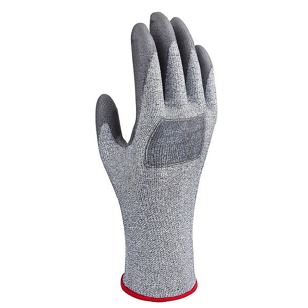 Showa Cut Resistant Coated Gloves, A3 Cut Level, Polyurethane, L, 1 PR 546L-08-V