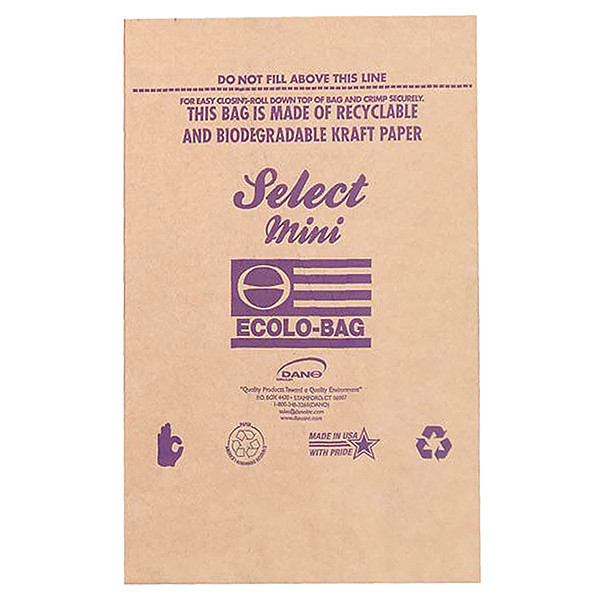 Ecolo-Bag Paper Bags, 7" D, 22" H, 14" W, Brown, PK100 SLCT-10G