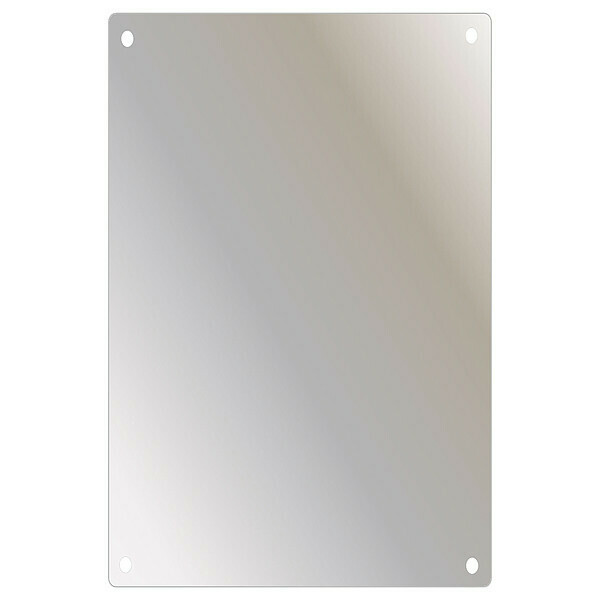 Ketcham 24" x 36" Stainless Steel Washroom Mirror SSF-2436