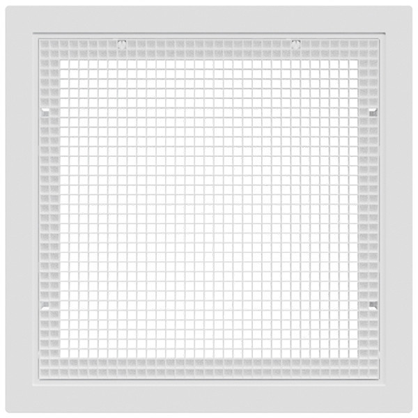 American Louver Return Air Grille, 23 3/4 in X 23 3/4 in, Matte, Plastic STR-ERFG-W-FR