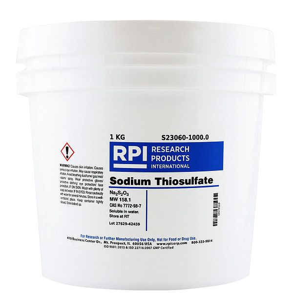 Rpi Sodium Thiosulfate, 1kg S23060-1000.0