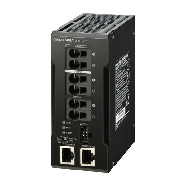 Omron Industrial UPS, DIN Rail, Out: 24V DC , In:24V DC S8BA-24D24D960SBF