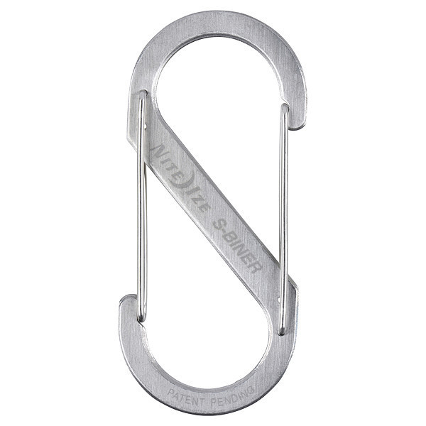 Nite Ize 4.4" L, Stainless Steel, Silver SB5-03-11