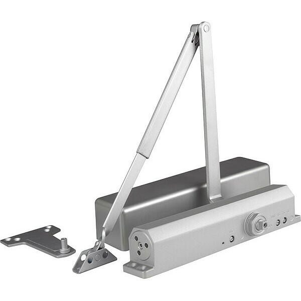 Townsteel Manual Hydraulic TownSteel Overhead Closers Door Closer Heavy Duty Interior and Exterior, Aluminum TDC 70-CUSH-AL