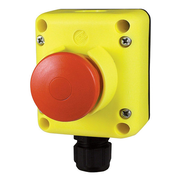 Giovenzana EmergencyStopControlStation, Button, Red TLP1.EPP