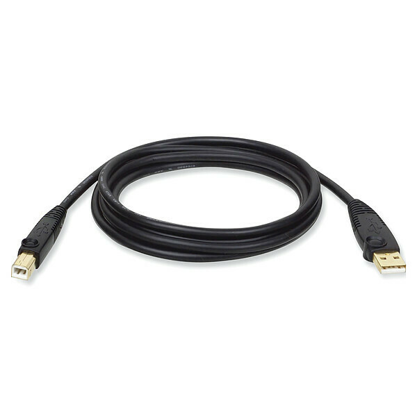 Tripp Lite Cable, Usb 2.0 A/B, 10 ft., Black U022-010