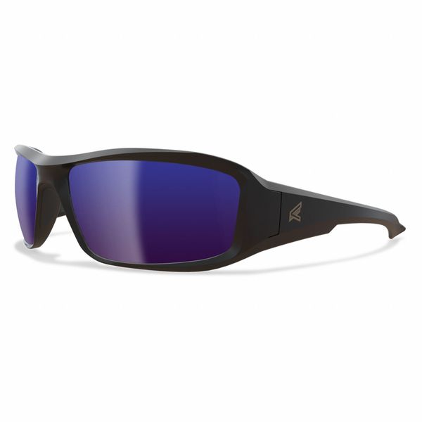 Edge Eyewear Safety Glasses, Blue Anti-Fog, Polarized, Scratch Resistant TXBAP238