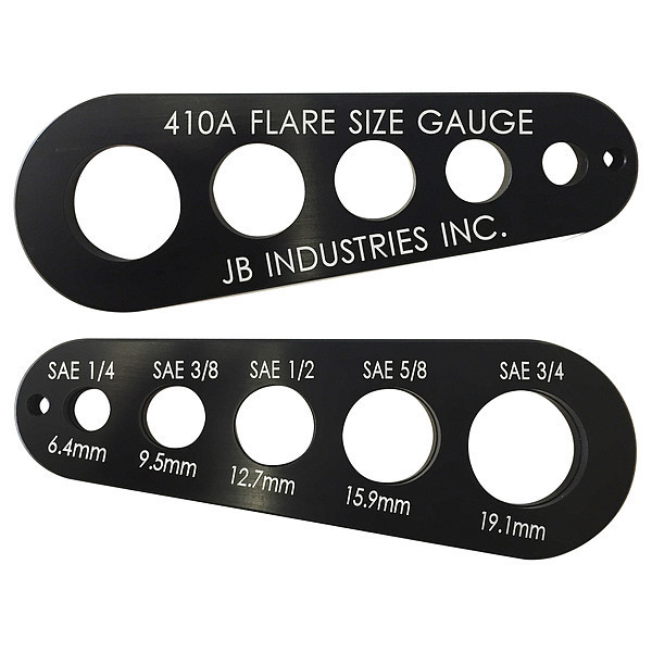 Jb Industries Gauge, Metal, For R410A Flare Connections T30600-G