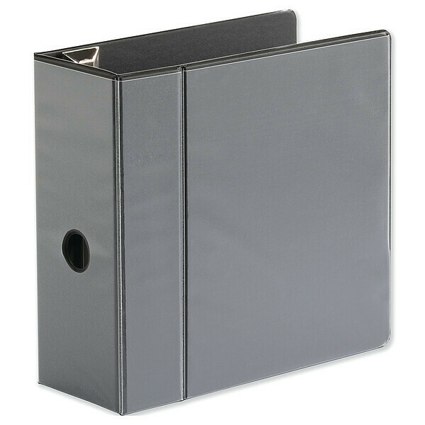 Universal One 5" D-Ring Binder, Black UNV30755