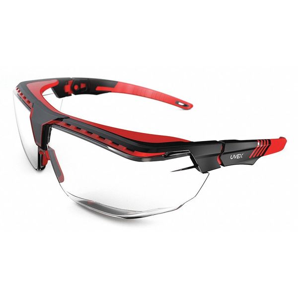 Honeywell Uvex Safety Glasses, Clear Polycarbonate Lens, Anti-Reflective, Scratch-Resistant S3851
