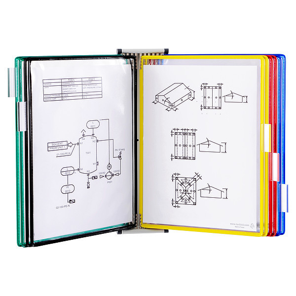 Tarifold Document Wall Display, 12 1/2Hx20L In W291