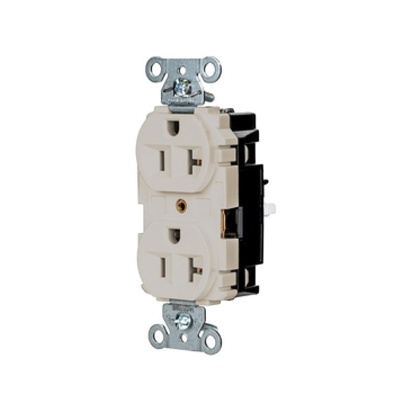 Hubbell Receptacle, 1 hp, 125V AC, NEMA 5-20R 5362STLA