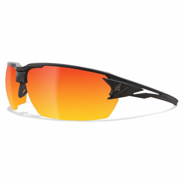 Edge Eyewear Safety Glasses, Red Anti-Fog, Anti-Scratch, Polarized XDAP419