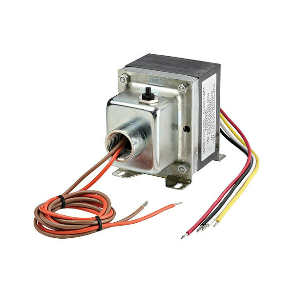 Johnson Controls Class 2 Transformer, 40 VA, Not Rated, Not Rated, 24V AC, 120/208/240V AC Y65T31-0