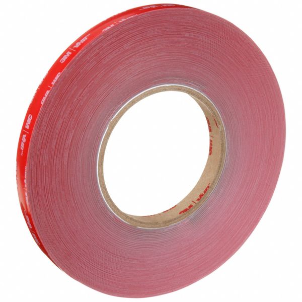 3M Double-Sided Foam Tape, 36yd L, 1/2"W, PK18 RP+040GF