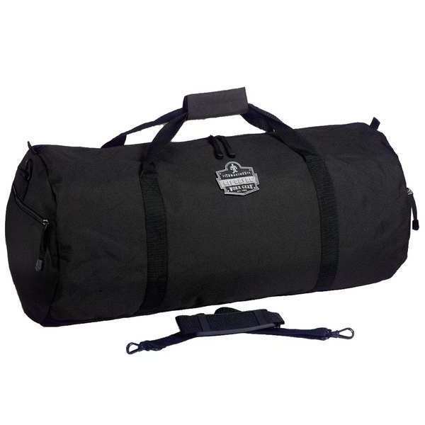 Ergodyne Tool Duffel Bag, Duffel Bag, Black, 600D Durable Polyester, Water-Resistant Backing, 3 Pockets GB5020MP