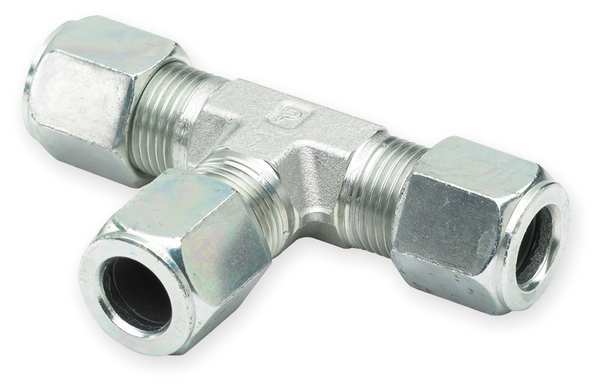 1/2 Tube Union Tee Compression Fitting (316 Stainless Steel)